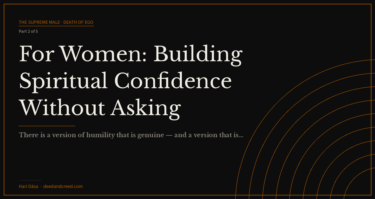 For Women: Building Spiritual Confidence Without Asking Permission