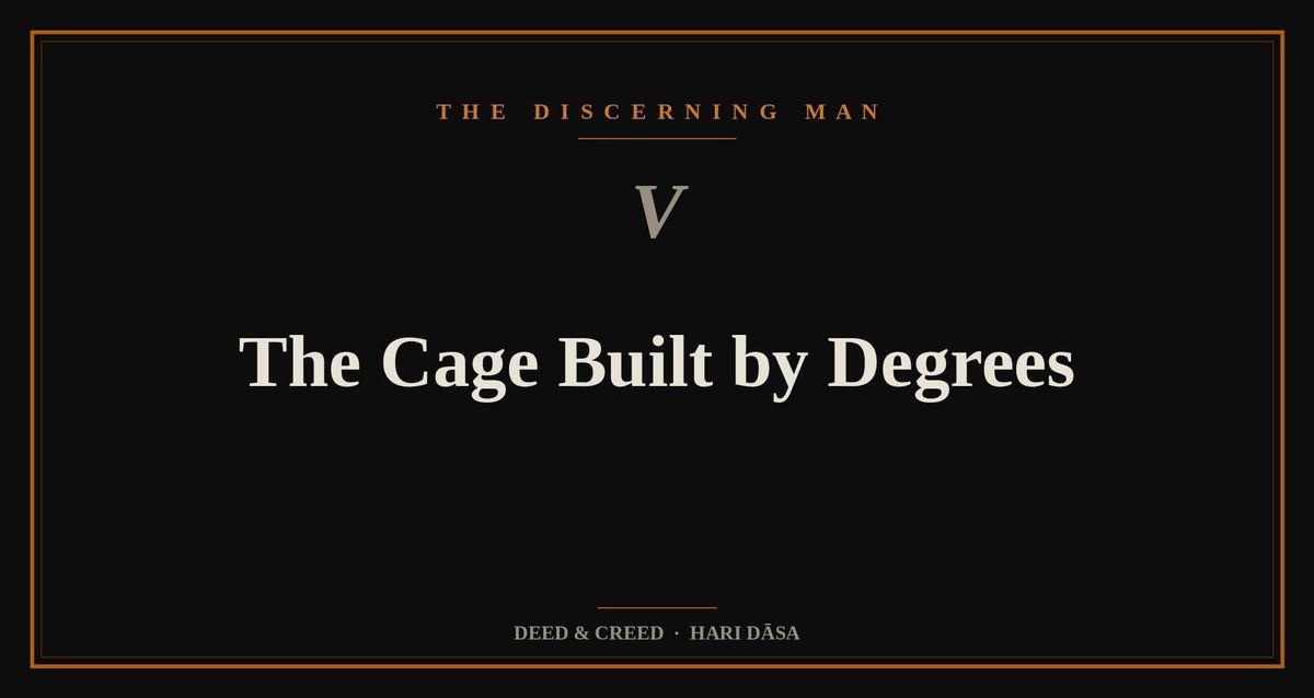 The Cage Built by Degrees