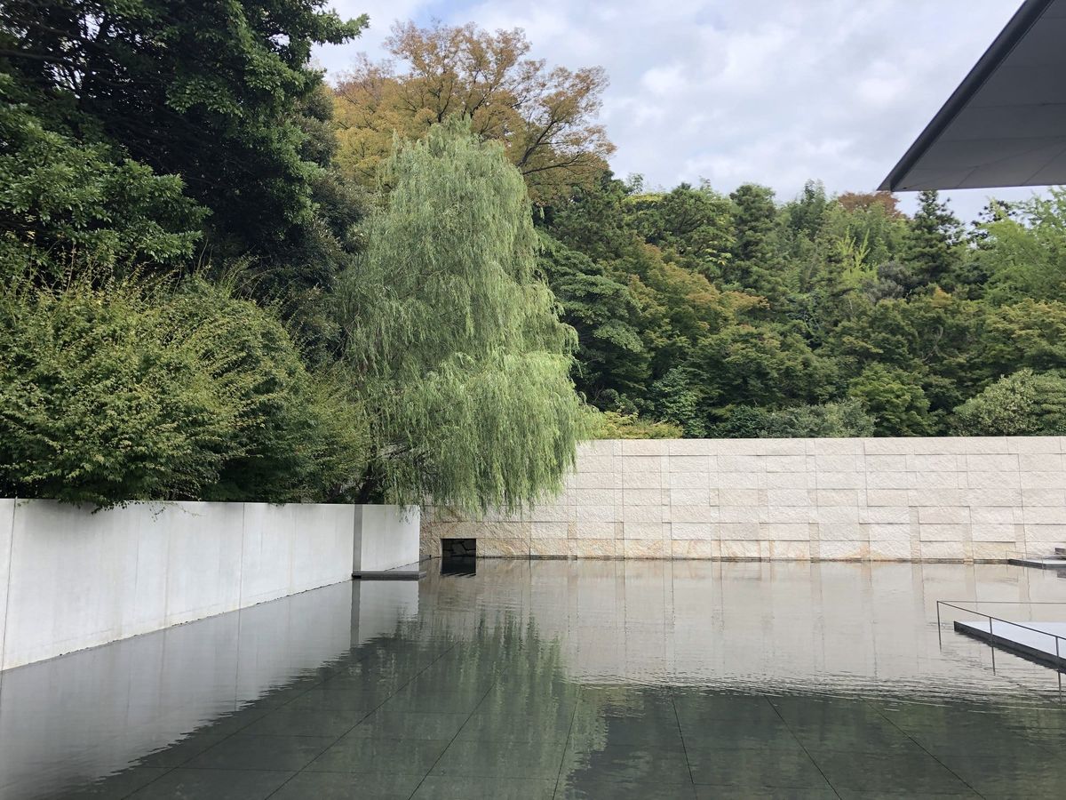 Water Mirror Garden at the D.T. Suzuki Museum in Kanazawa