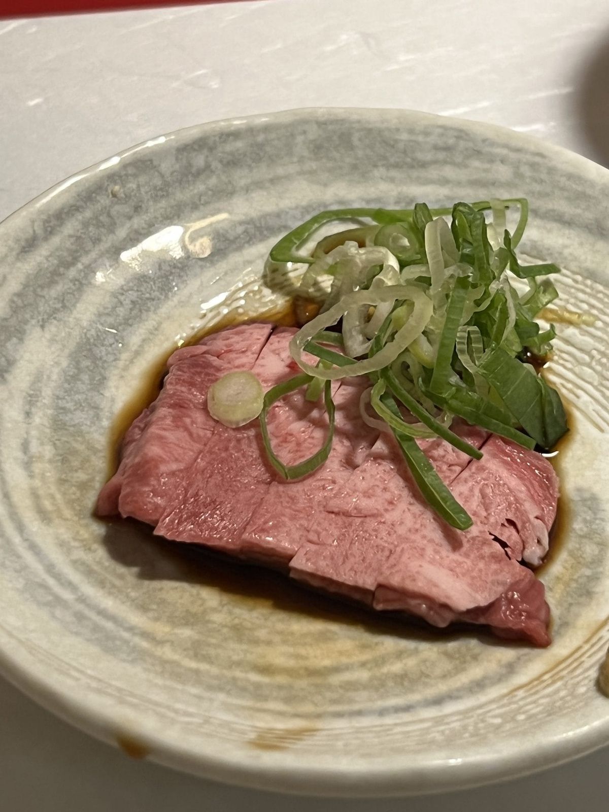 Wagyu beef course served as part of a kaiseki dinner in Kyoto