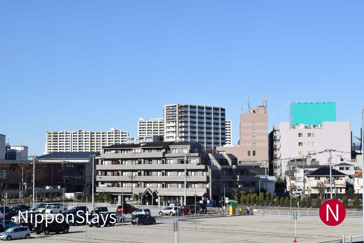 A suburban view across Machida in western Tokyo