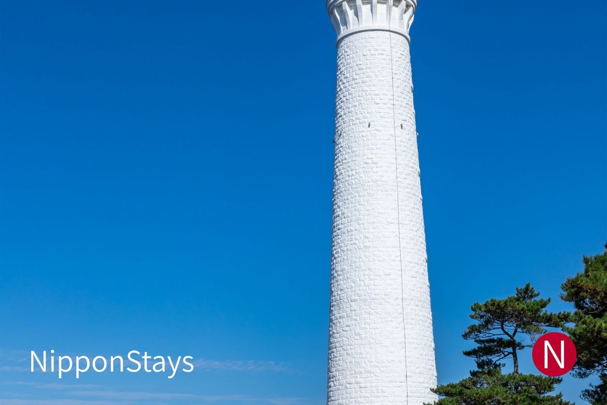 The Hinomisaki lighthouse on the Izumo coast