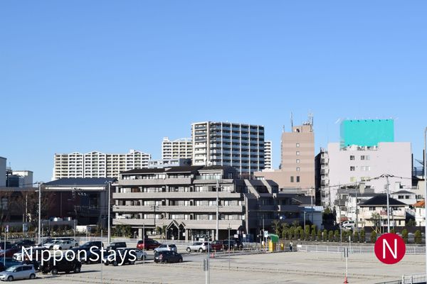 A suburban view across Machida in western Tokyo