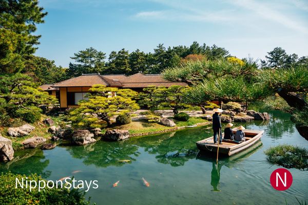 Ritsurin Garden in Takamatsu