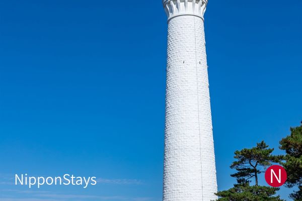 The Hinomisaki lighthouse on the Izumo coast