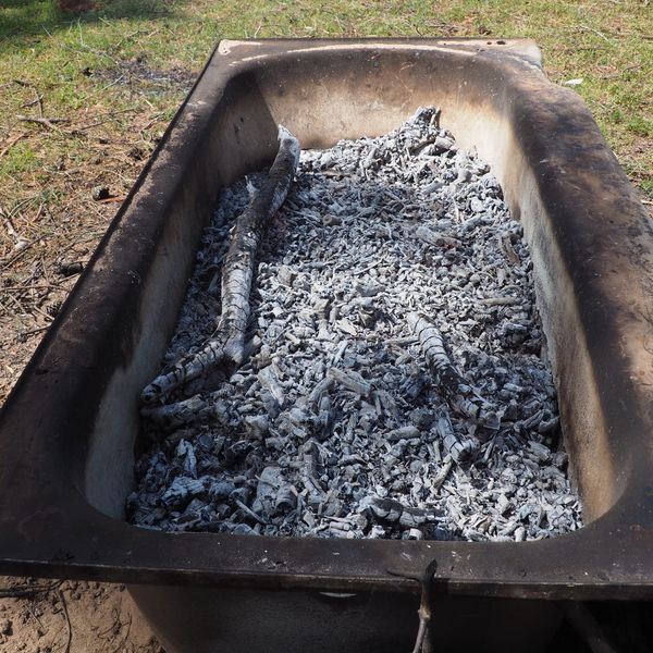 How I Made Biochar in a Bathtub