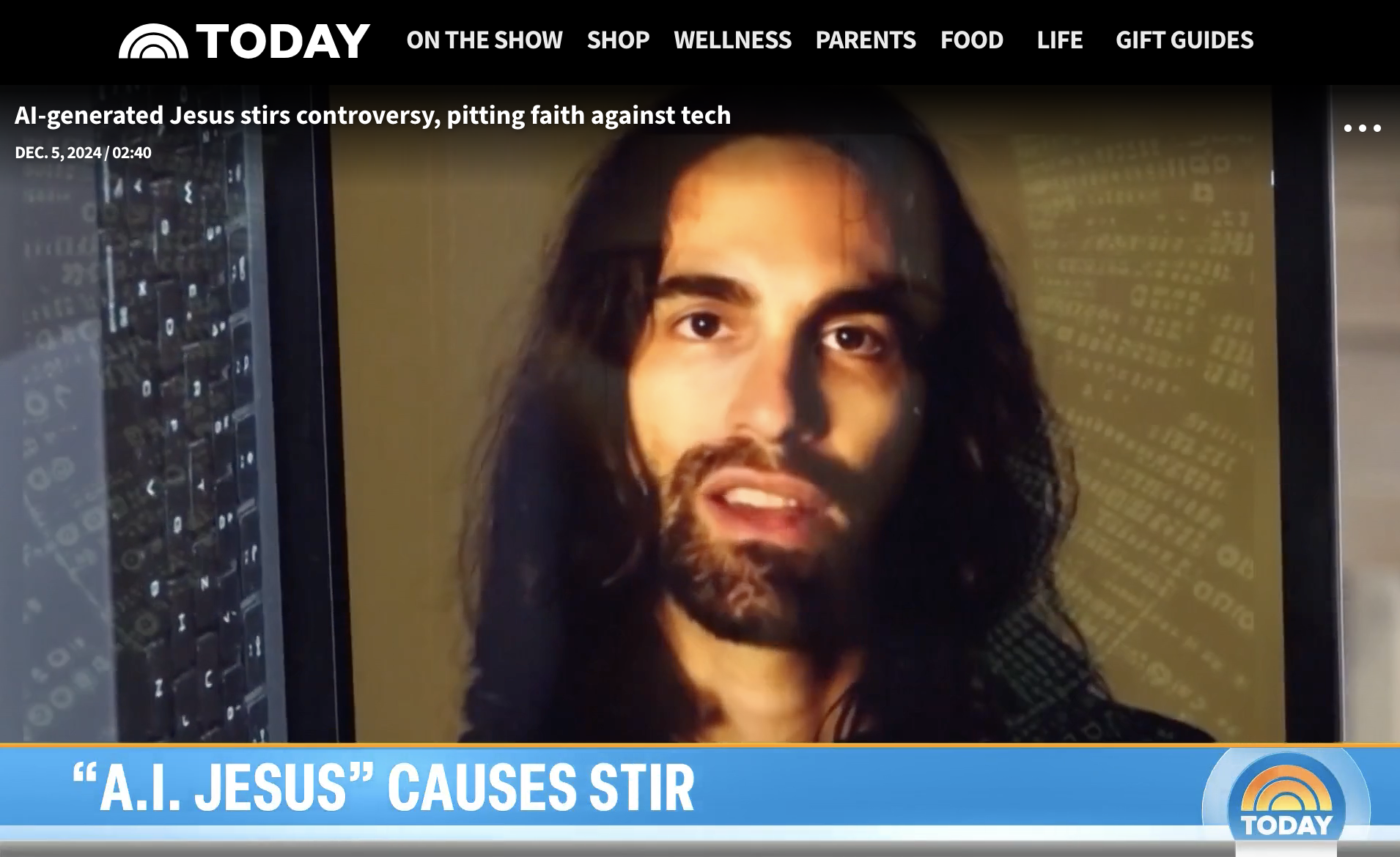                      Catholic chapel in Switzerland introduces “AI Jesus” to its parishioners & visitors                             
                     