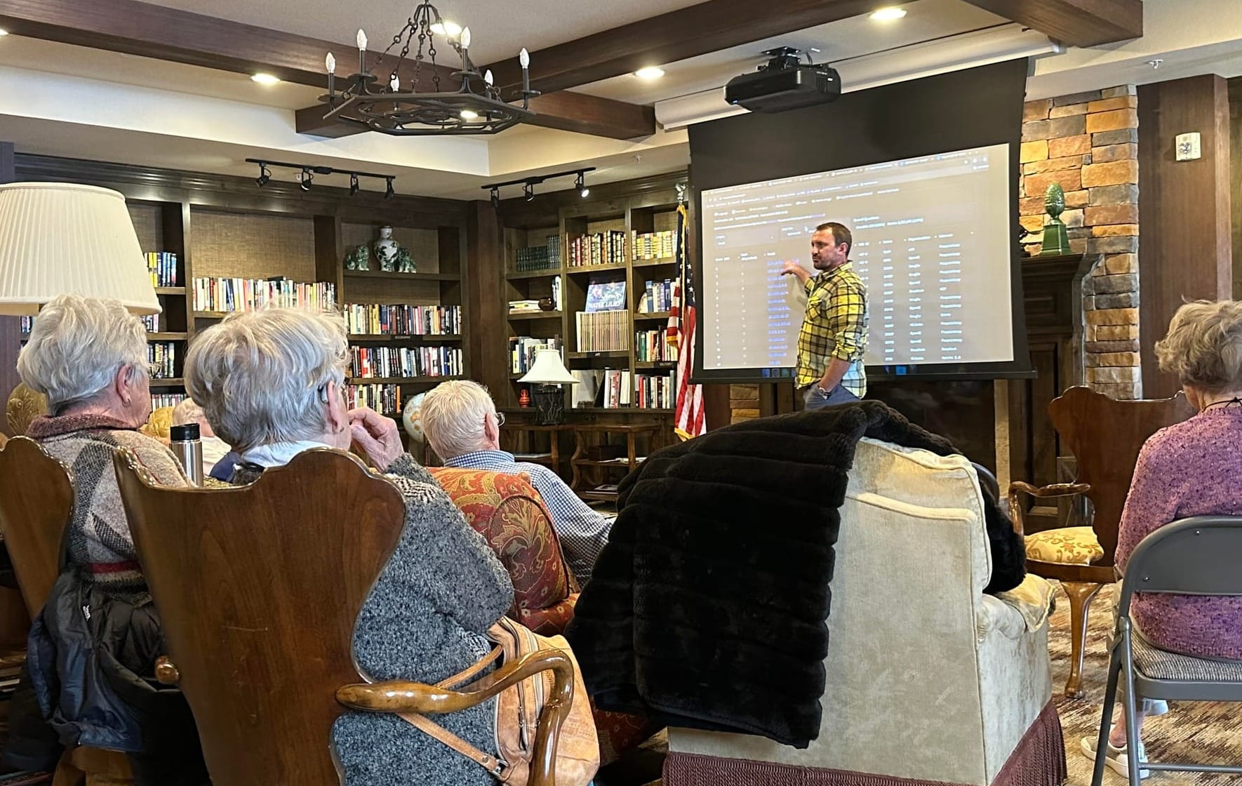 Pic of the Week: CU Boulder professor Bobby Hodgkinson brings AI awareness to the senior class