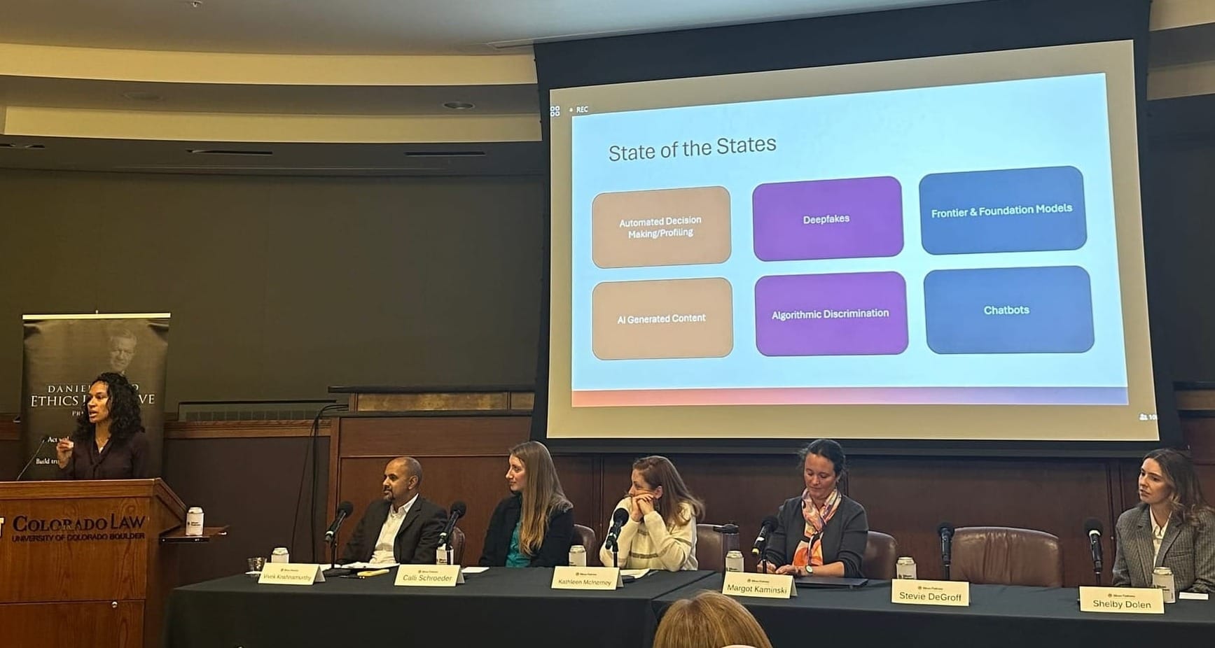                      Silicon Flatirons: The Ethics of AI and Privacy: Where to, now?                             
                     