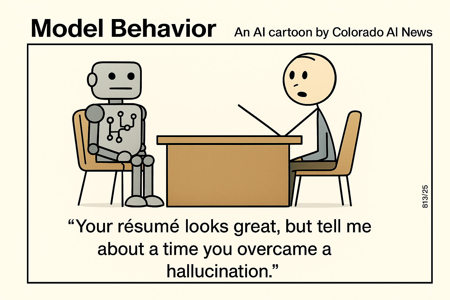 Model Behavior: An AI cartoon by Colorado AI News