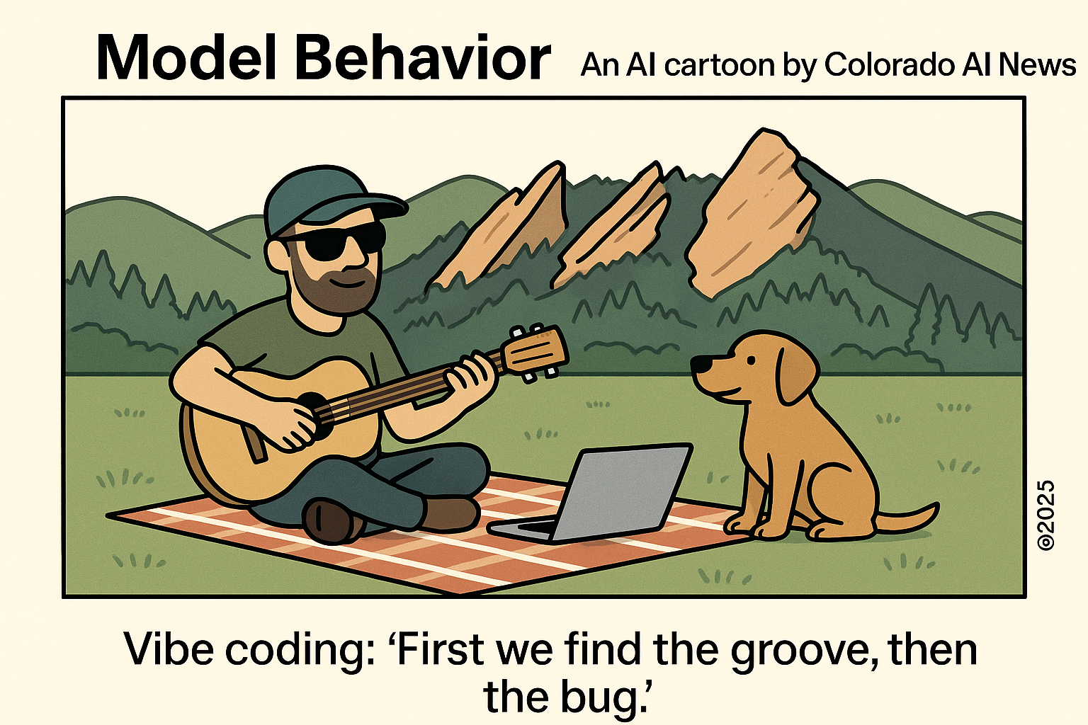 Model Behavior: An AI cartoon by Colorado AI News