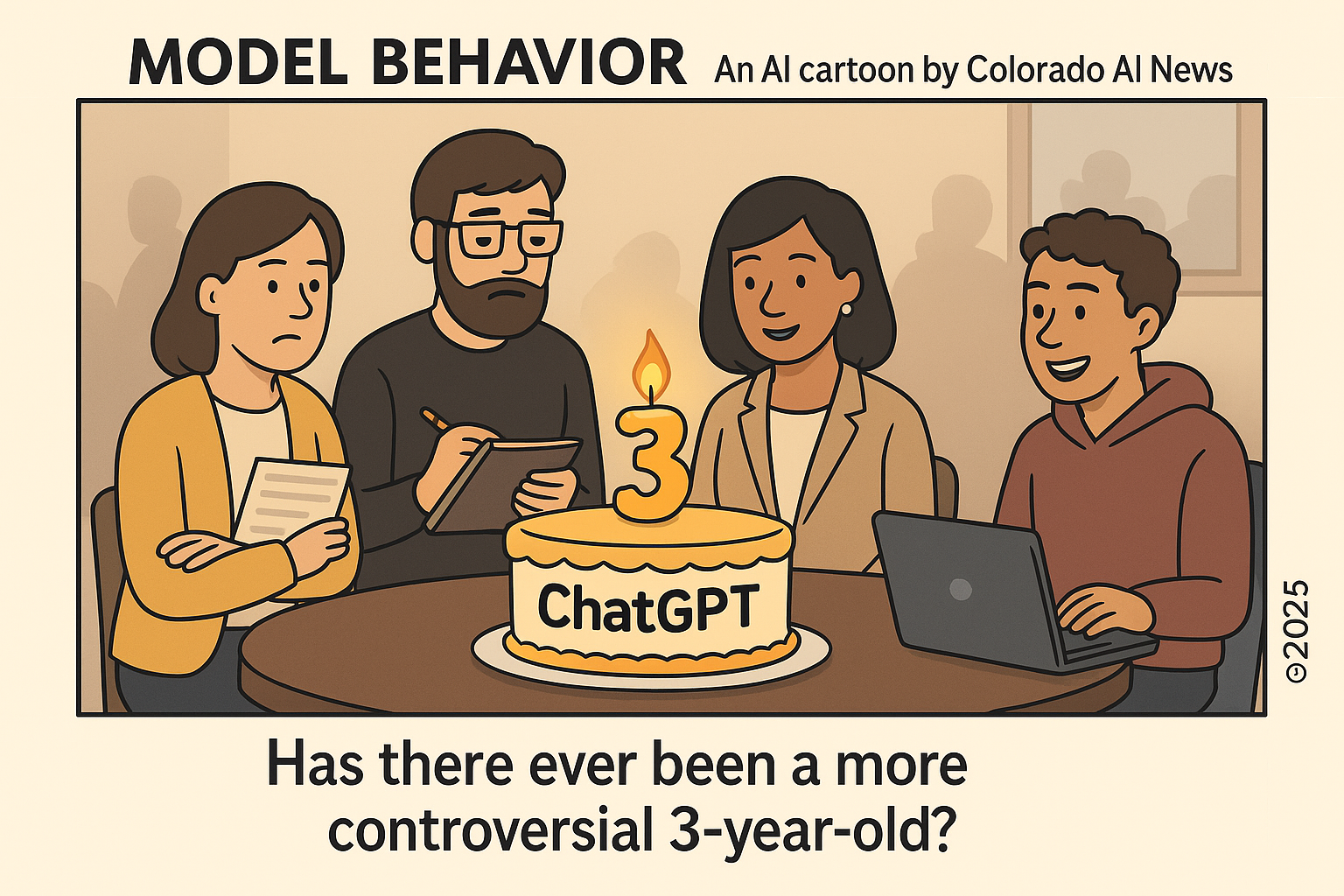 The Big Picture: As controversial as ever, ChatGPT turns three