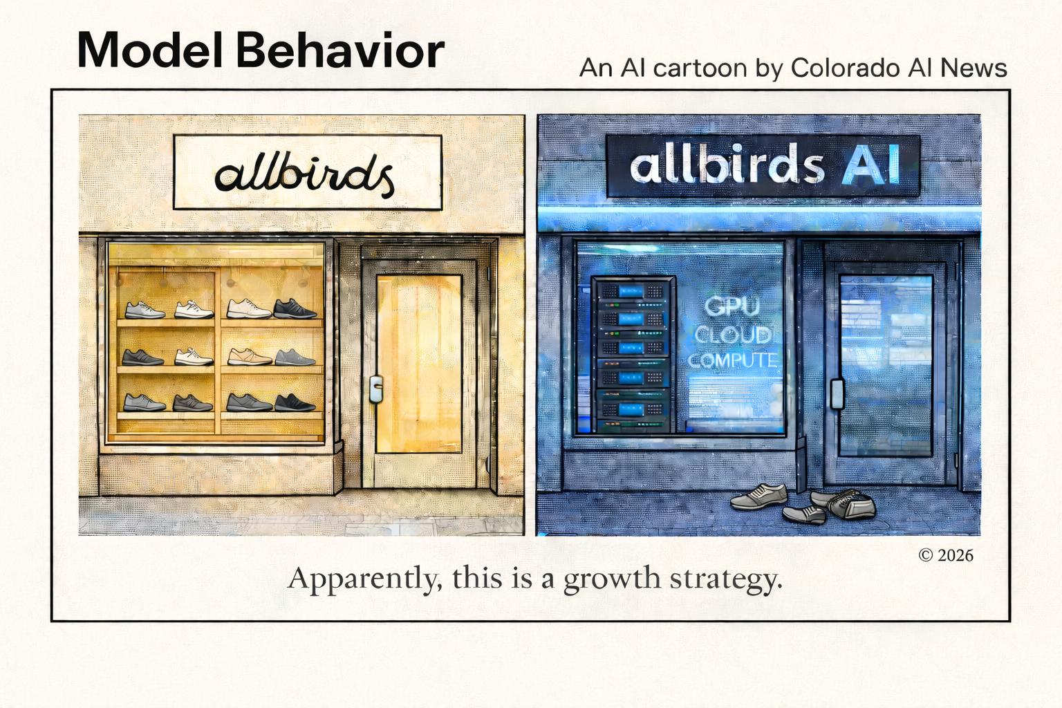 The Big Picture: Here's an instant 6x growth strategy: Are you in the shoe biz? Just add "AI" to your name
