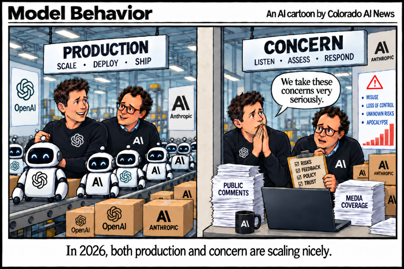 Model Behavior: In 2026, both production and concern are scaling nicely