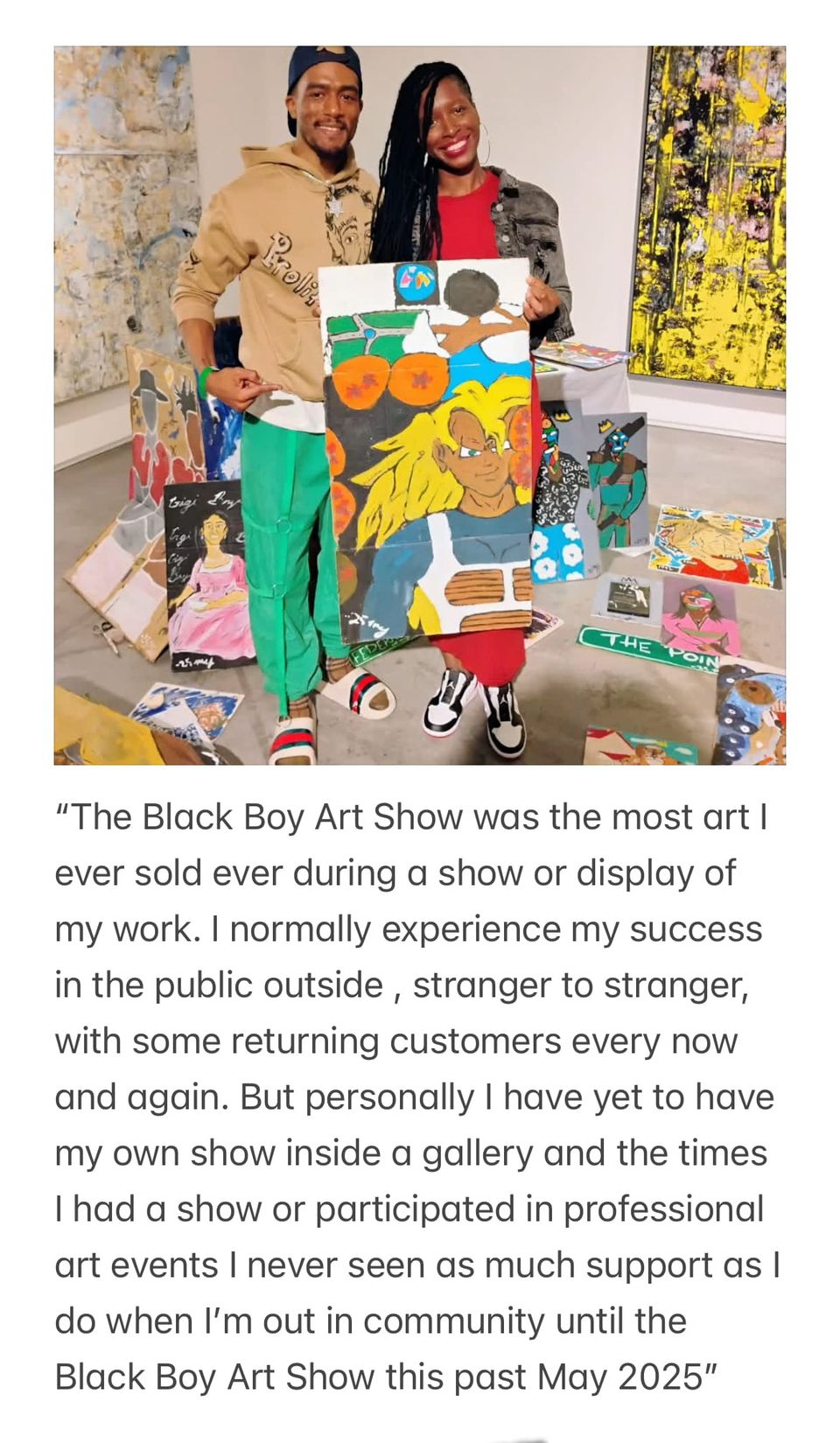 The Black Boy Art Show