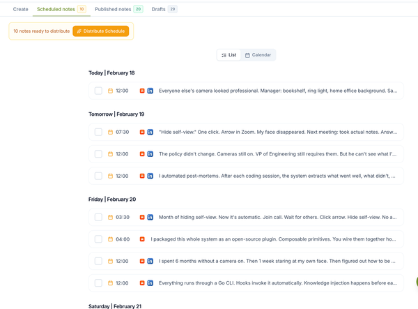 How to Schedule Substack Notes: Complete Guide to Advance Planning & Cross-Posting