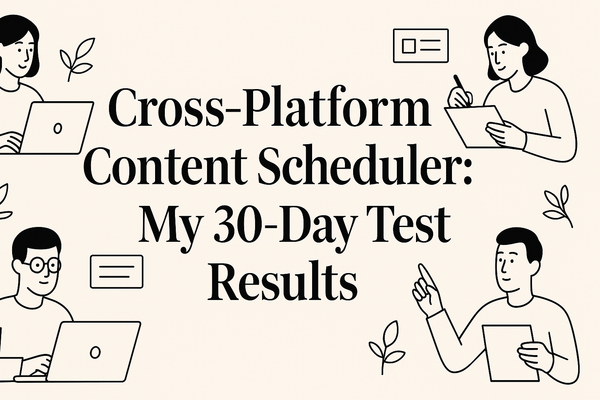 Cross-Platform Content Scheduler: My 30-Day Test Results
