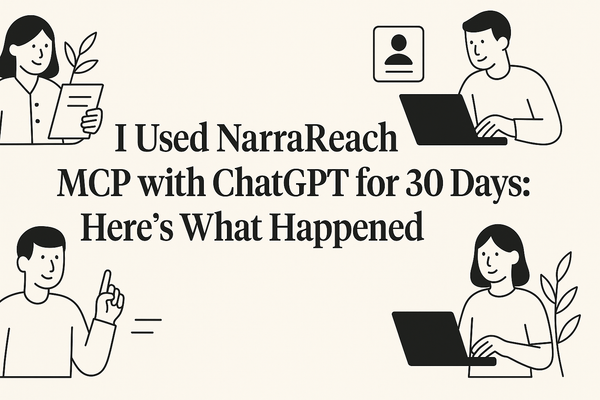 I Used NarraReach MCP with ChatGPT for 30 Days: Here's What Happened