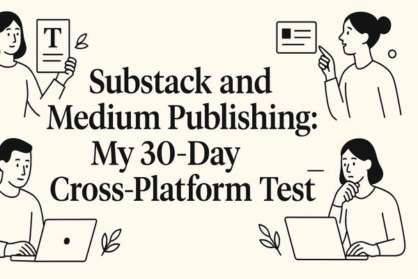 Substack and Medium Publishing: My 30-Day Cross-Platform Test