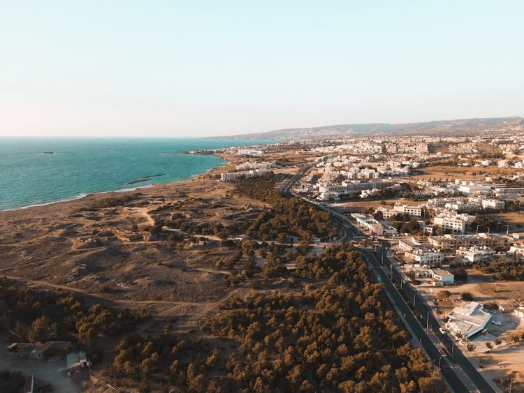 Luftaufnahme von Limassol, Zypern