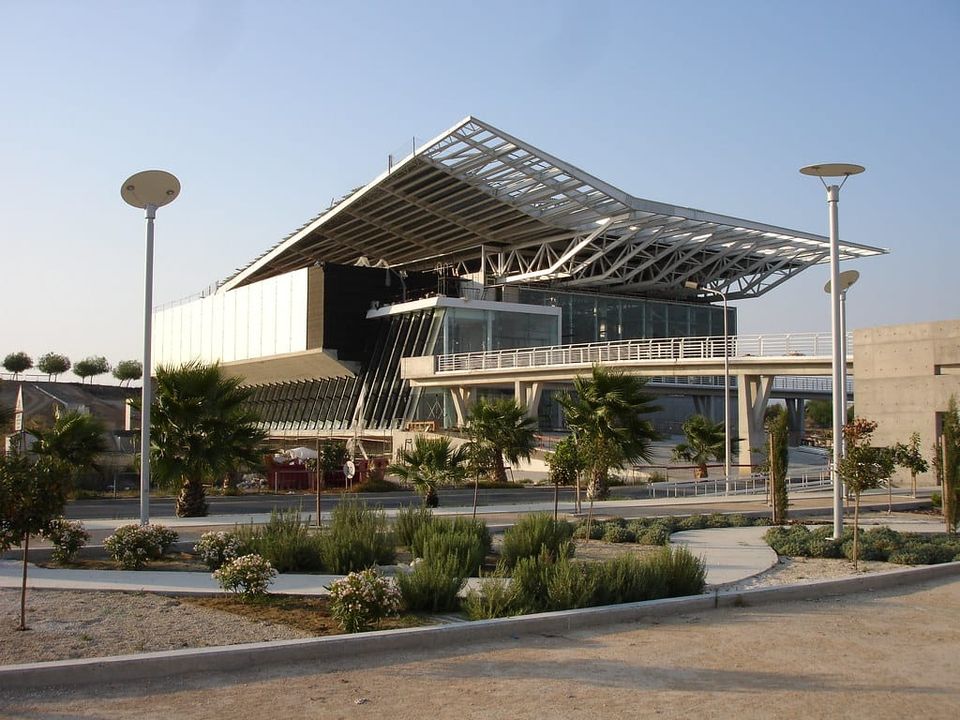 Baustelle in Nikosia, Zypern