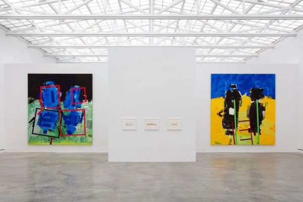 "Lucio Pozzi: qui dentro / in here" at Magazzino
