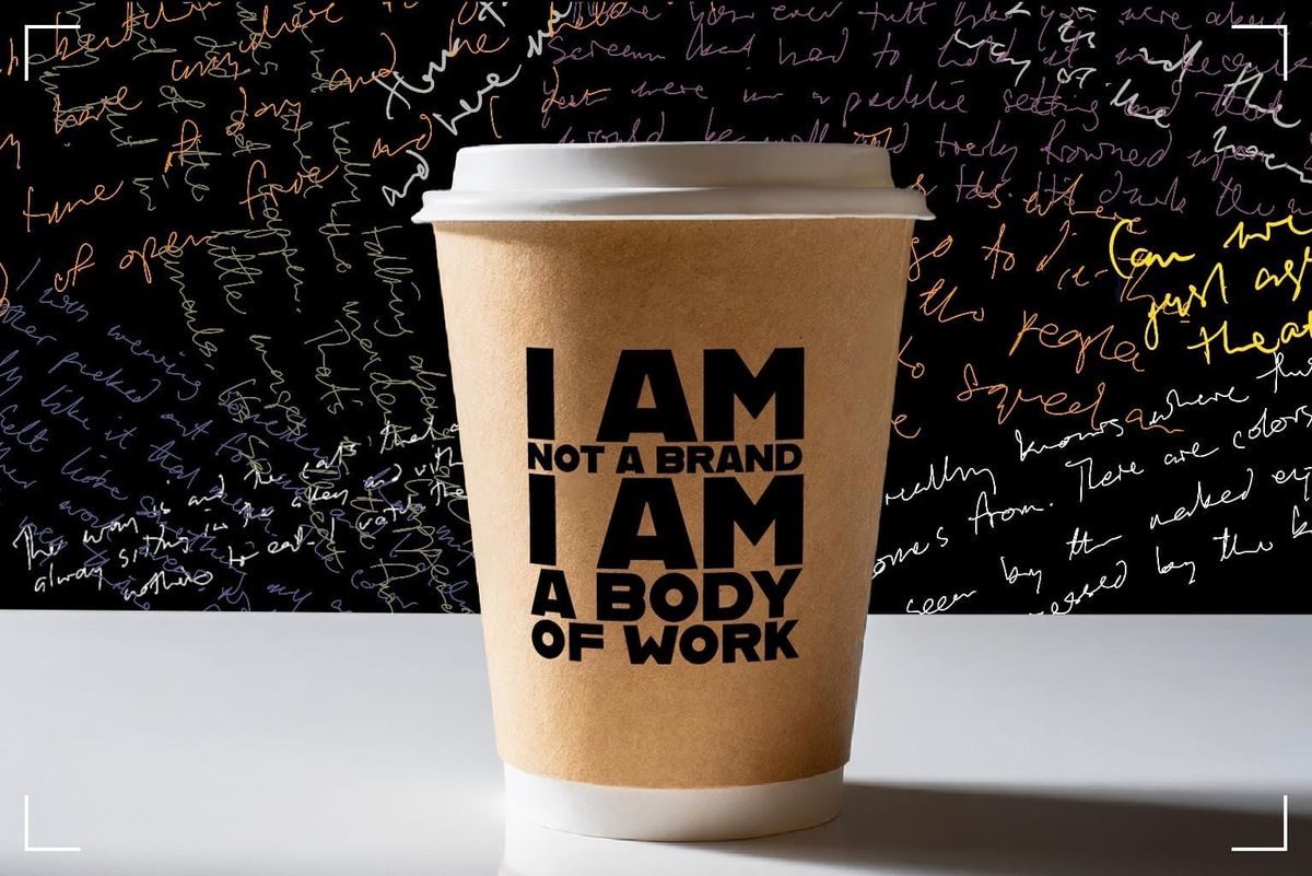 I am not a brand. I am a body of work.