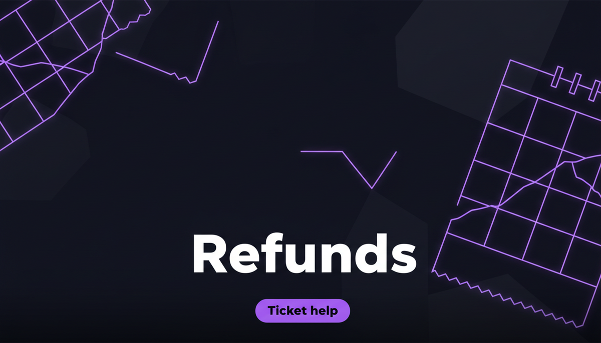 Event ticket refunds: what to expect when plans change