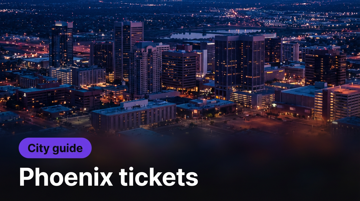 Phoenix tickets: how to buy safely (sports, concerts, comedy, theater)