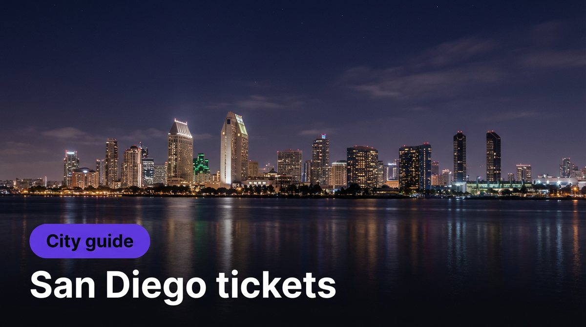 San Diego tickets: how to buy safely (sports, concerts, comedy, theater)