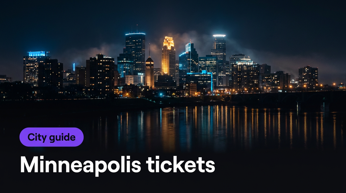 Minneapolis tickets: how to buy safely (sports, concerts, comedy, theater)