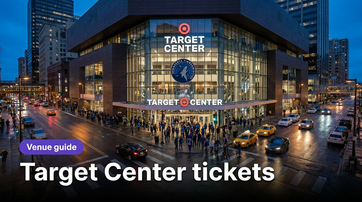 Target Center tickets: transfer rules, entry tips, and how to buy safely
