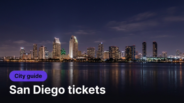 San Diego tickets: how to buy safely (sports, concerts, comedy, theater)