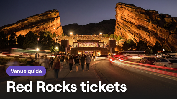 Red Rocks Amphitheatre tickets: transfer rules, entry tips, and how to buy safely