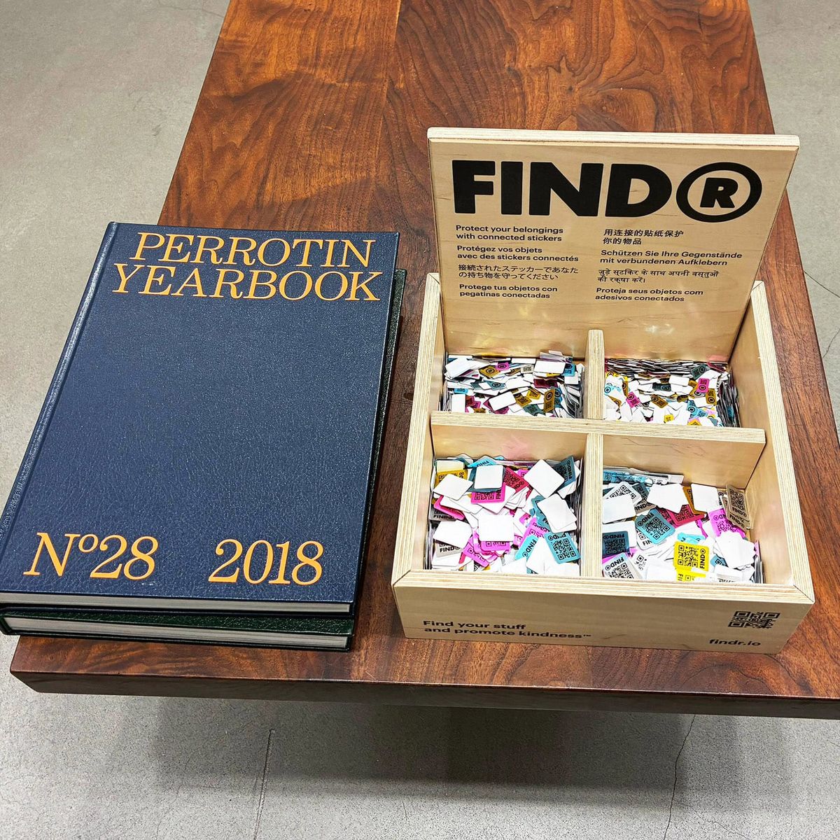 FindR Box at Perrotin Store Paris & NYC. The Art of protecting what matters