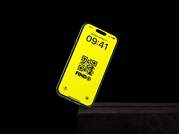 FindR Wallpaper: turn your smartphone into a custom digital business card