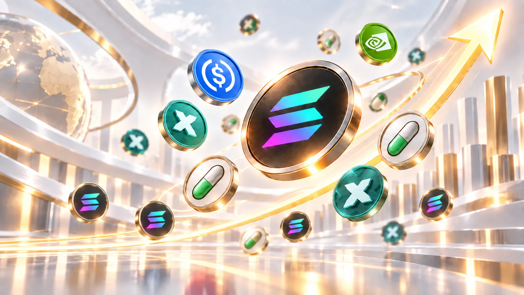 Solana Extends Onchain Activity Lead as Token Launches, RWAs and DEX Volume Rise