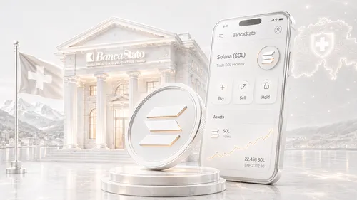 Government-Owned Swiss Bank BancaStato Adds Solana Trading
