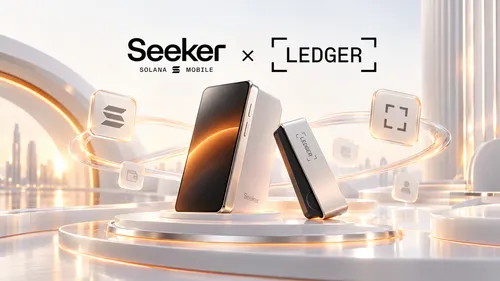 Solana Mobile Expands App Distribution to Ledger Atom With Preinstalled Seeker App