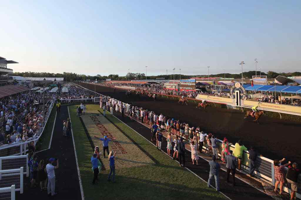 Racing in Darwin.