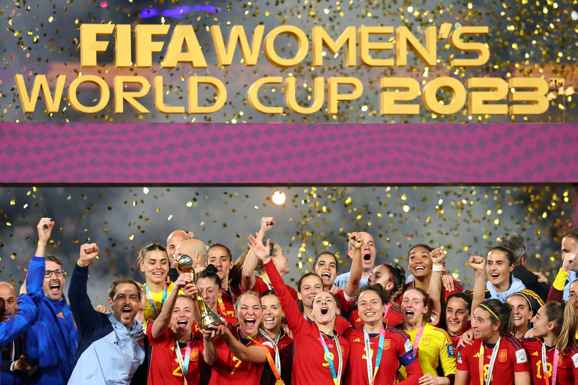 2023 World Cup winners.
