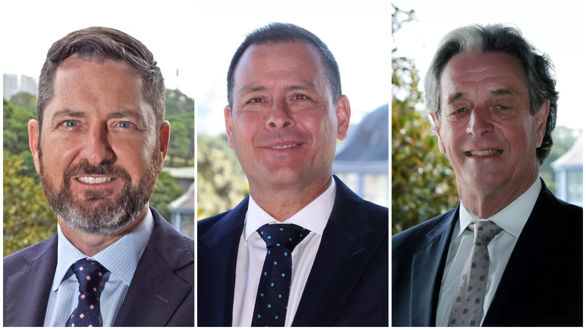 David McGrath, Ben Bayot and Tim Hale
