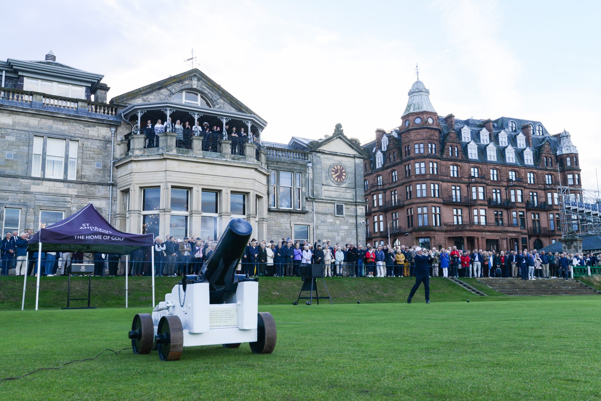 Watson Drives-In at Time-Honoured Ceremony