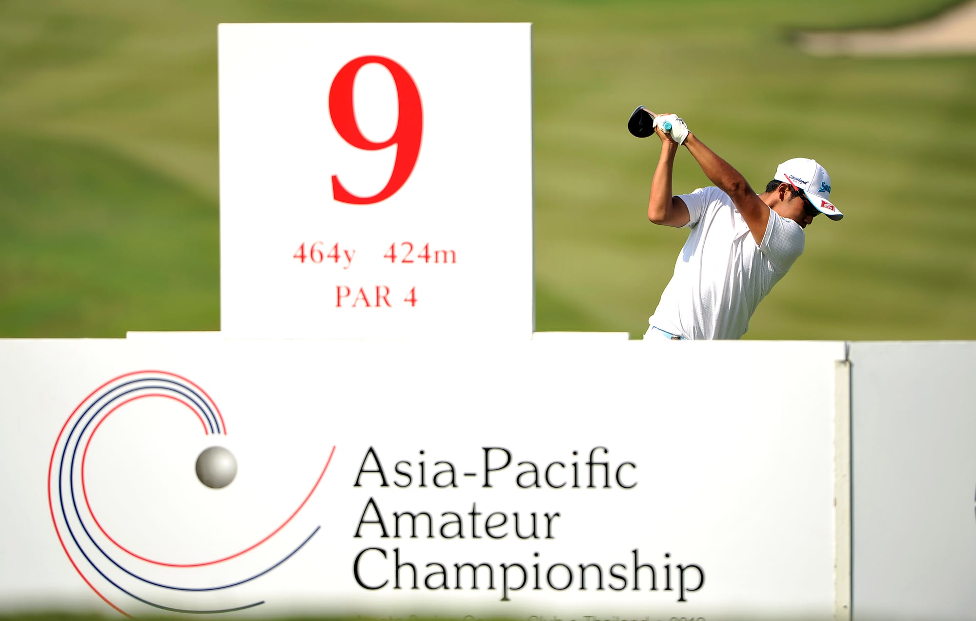 Hideki Matsuyama's bid for a third successive Asia-Pacific Amateur Championship victory fell just short.
