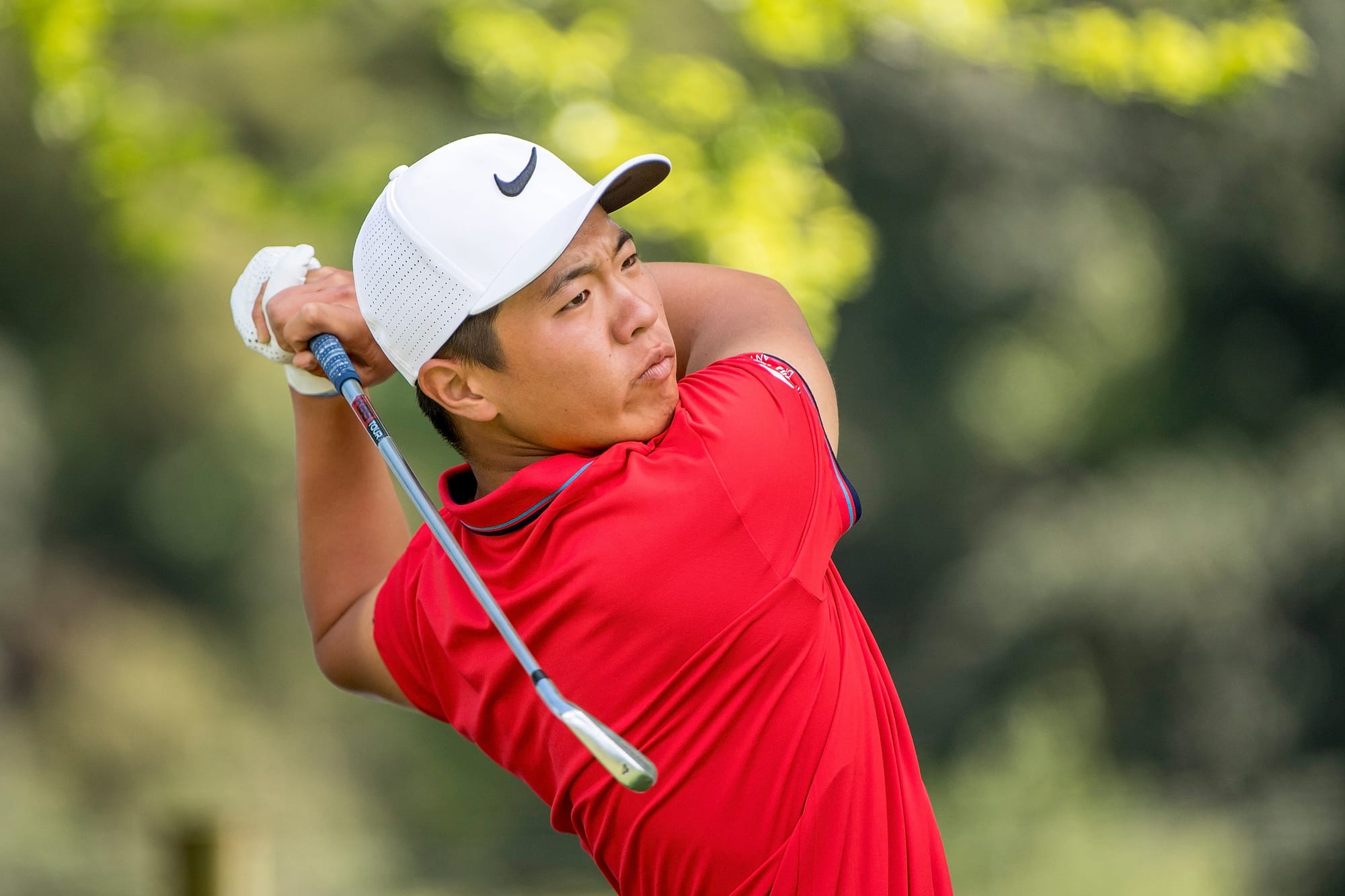 Despite a closing 67, Andy Zhang had to settle for second place.
