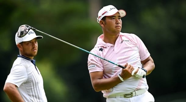 Hideki Hot on the Heels of Pace-Setting American
