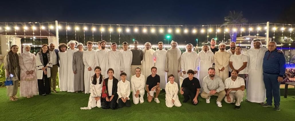 UAE National Team Celebrates Historic Victory