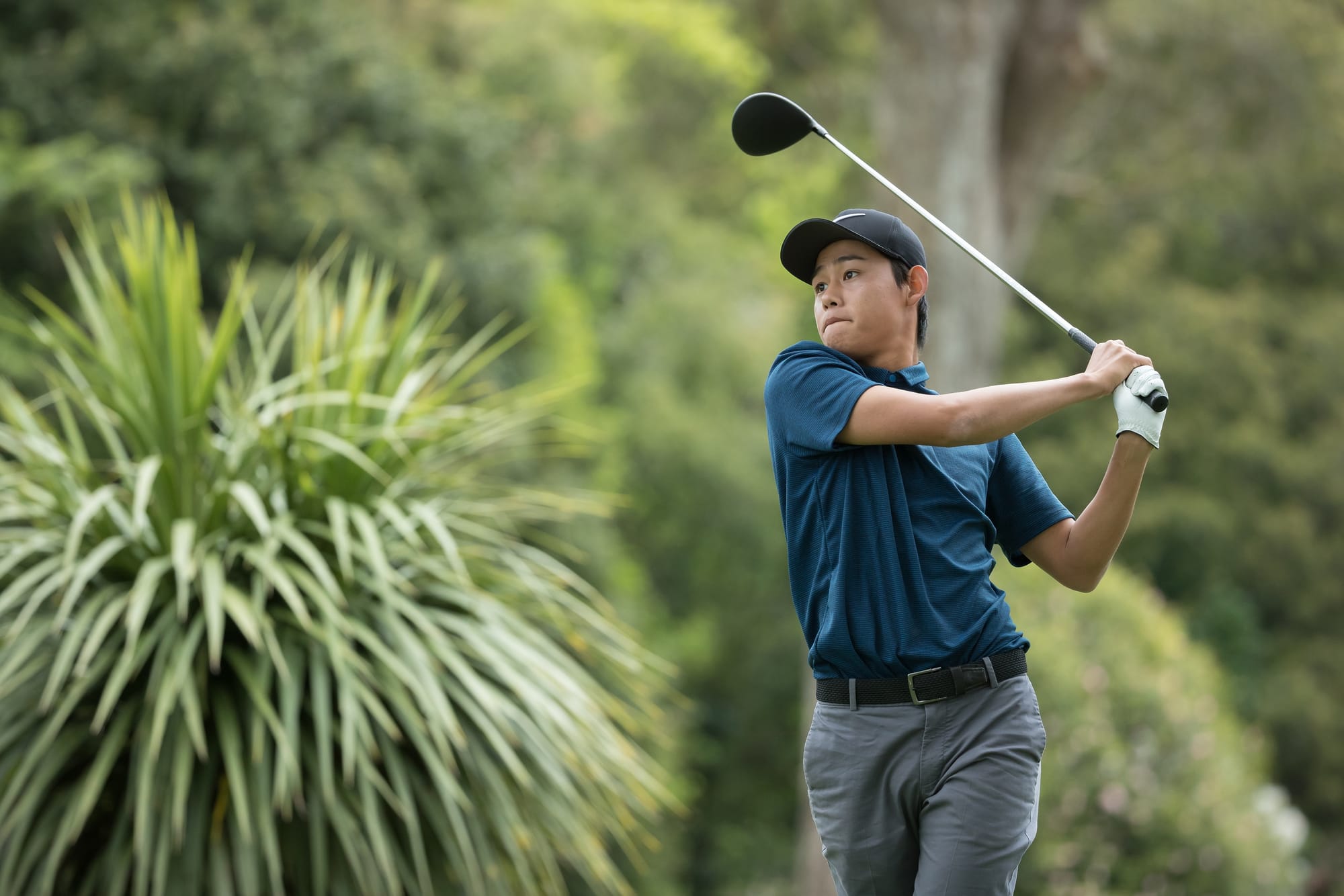 Kaito Onishi was the leading Japanese player in joint 15th place.