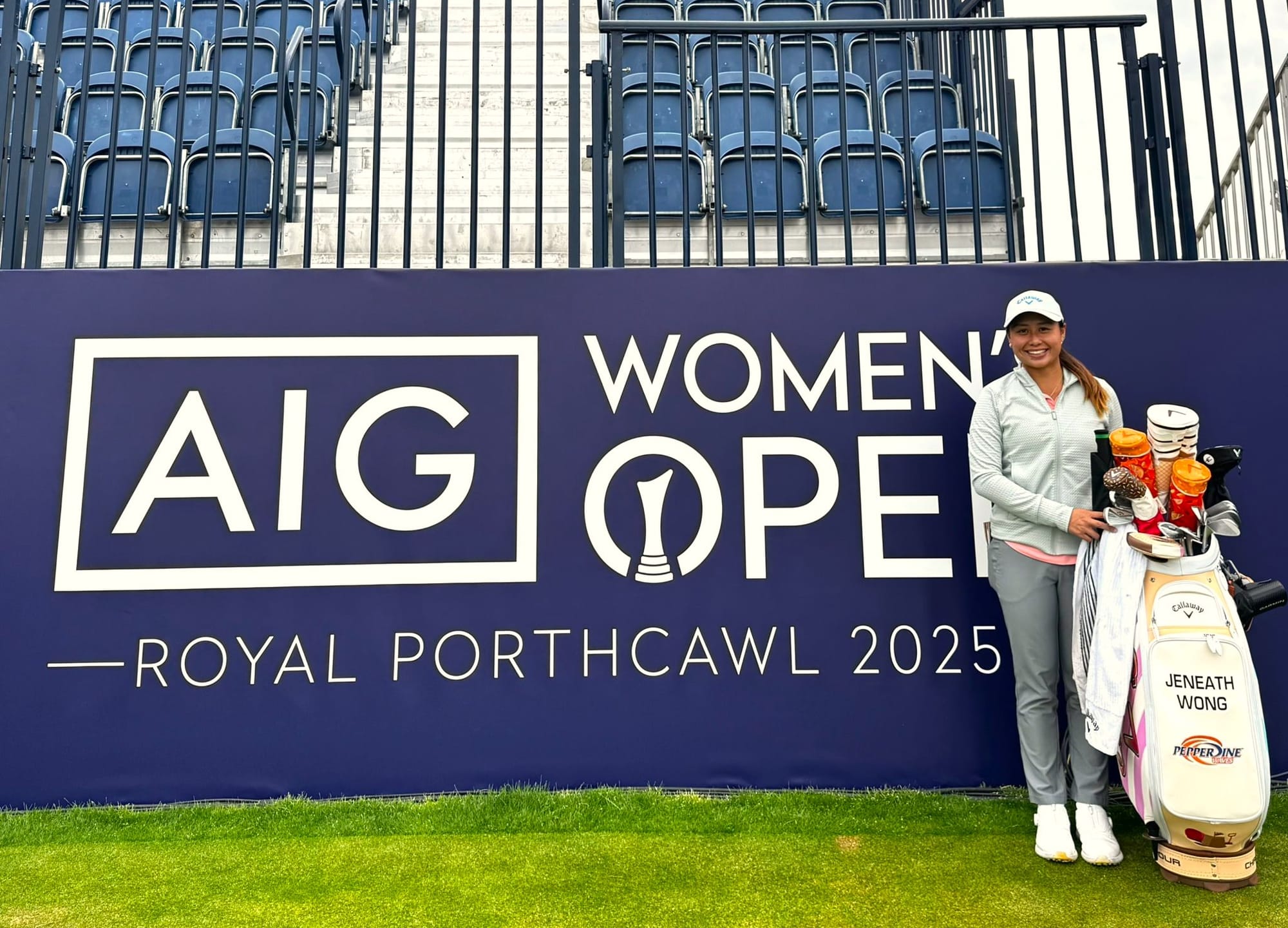 WAAP Champion Relishing Royal Porthcawl Test