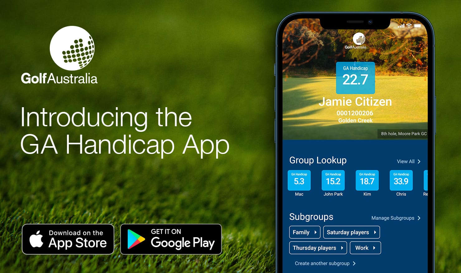Official Golf Australia Handicap App Now Available